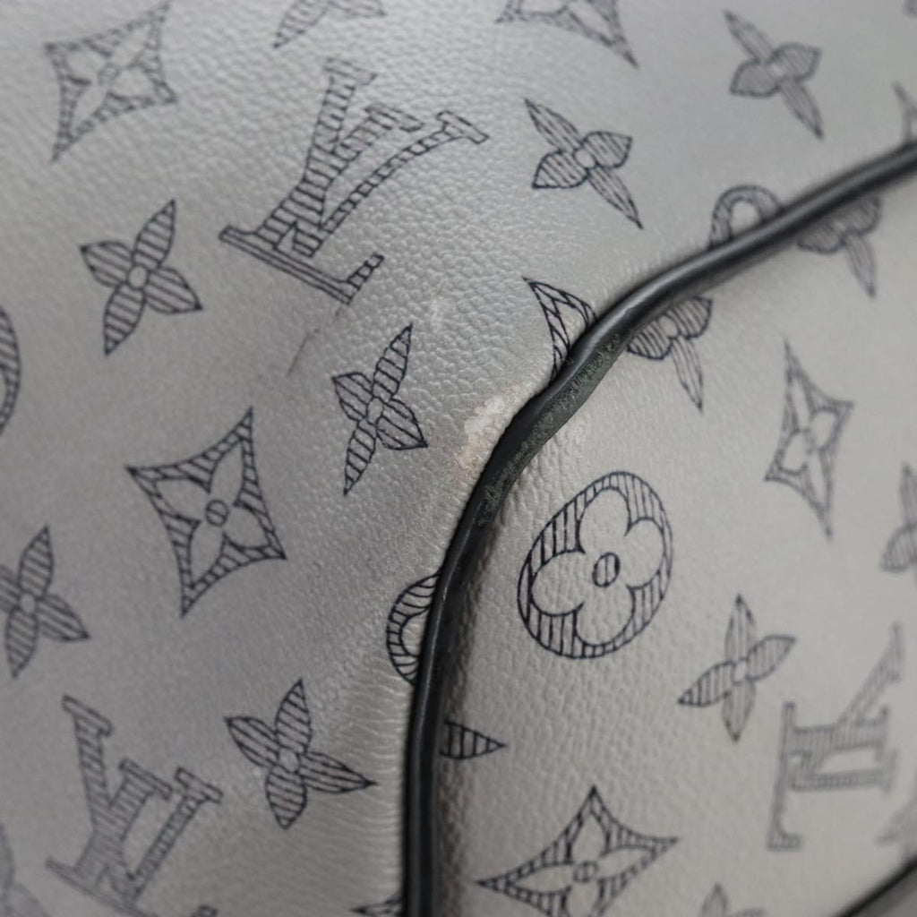 LOUIS VUITTON Monogram Savanna Keepall Bandouliere 45 Bag M54129 Auth 210069V