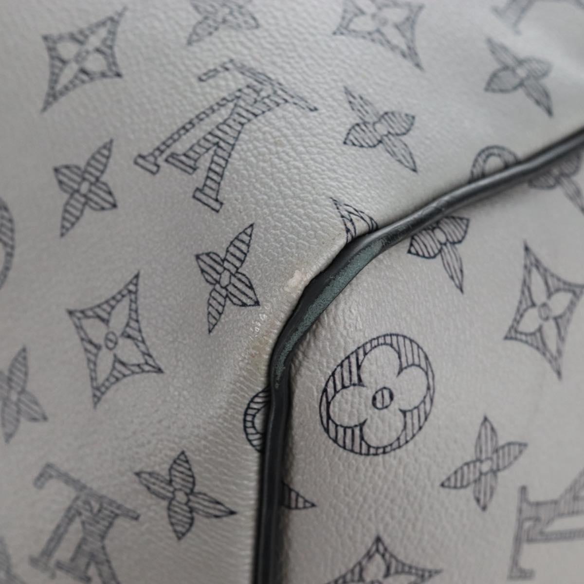 LOUIS VUITTON Monogram Savanna Keepall Bandouliere 45 Bag M54129 Auth 210069V