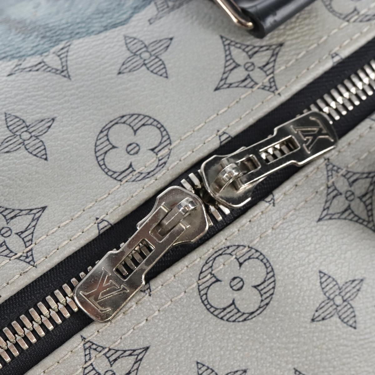 LOUIS VUITTON Monogram Savanna Keepall Bandouliere 45 Bag M54129 Auth 210069V