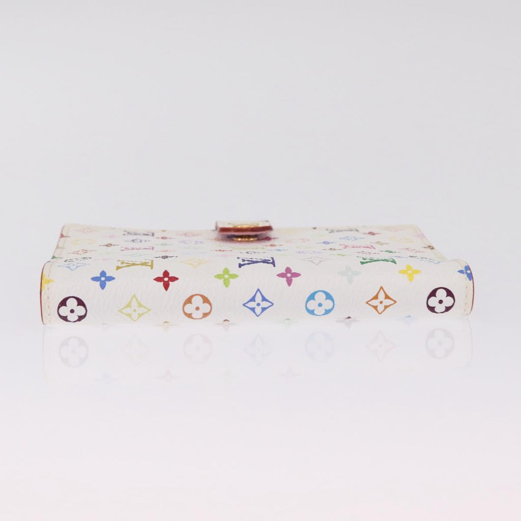 LOUIS VUITTON Monogram Multicolor Agenda PM Day White R21074 LV Auth 210095M