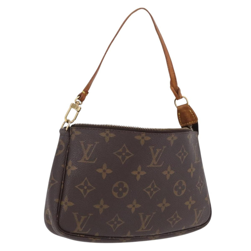 LOUIS VUITTON Monogram Mini Pochette Accessoires Pouch N41667 LV Auth 210104