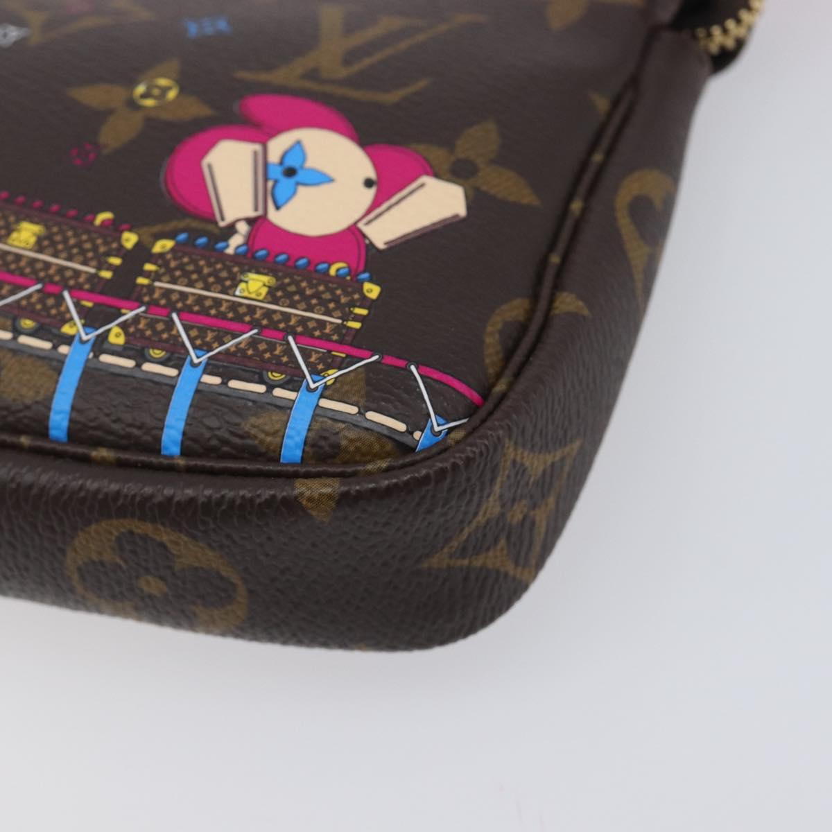 LOUIS VUITTON Vivienne Mini Pochette Accessoires Pouch M69752 LV Auth 210256SAM