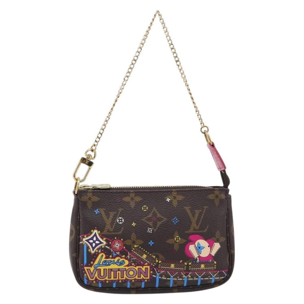 LOUIS VUITTON Vivienne Mini Pochette Accessoires Pouch M69752 LV Auth 210256SAM