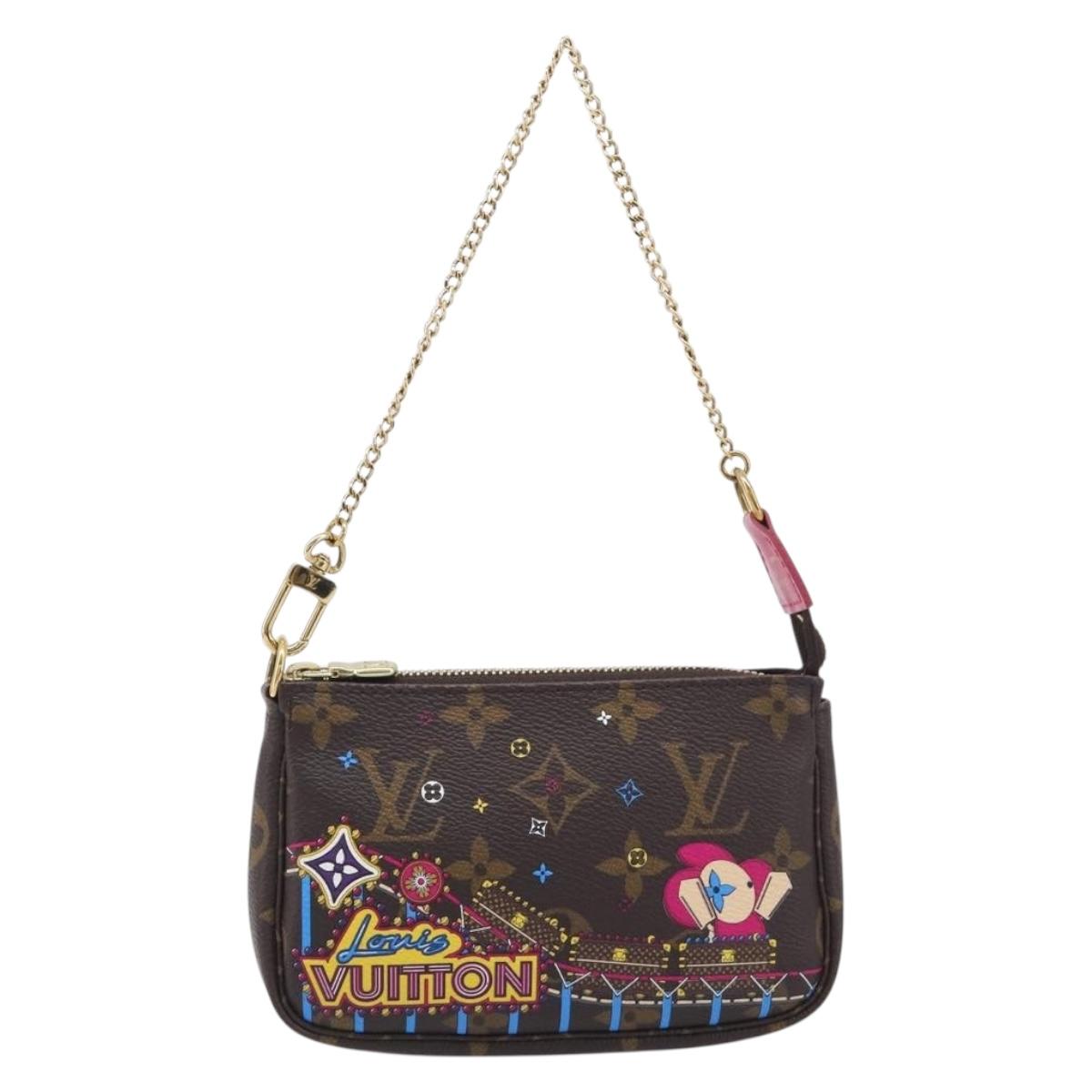 LOUIS VUITTON Vivienne Mini Pochette Accessoires Pouch M69752 LV Auth 210256SAM