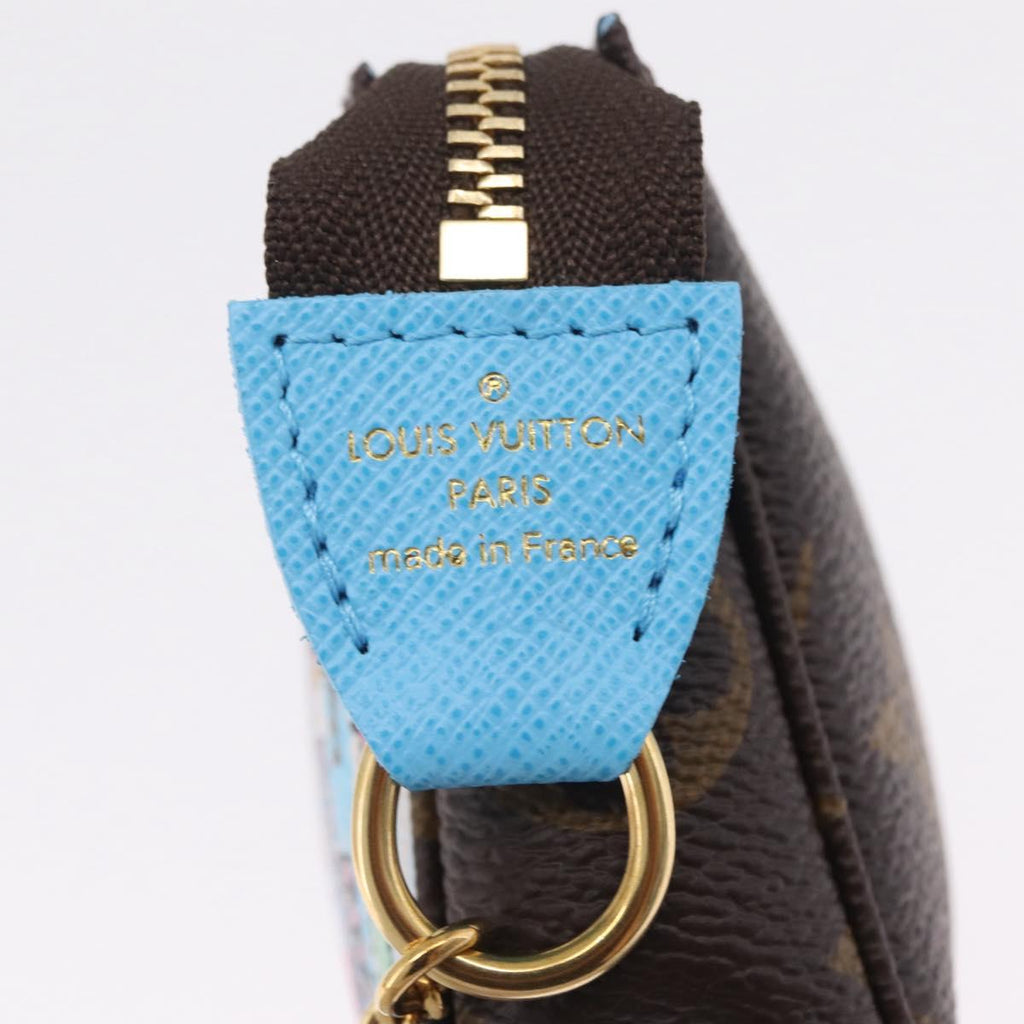 LOUIS VUITTON Vivienne Mini Pochette Accessoires Pouch M81637 LV Auth 210260SM