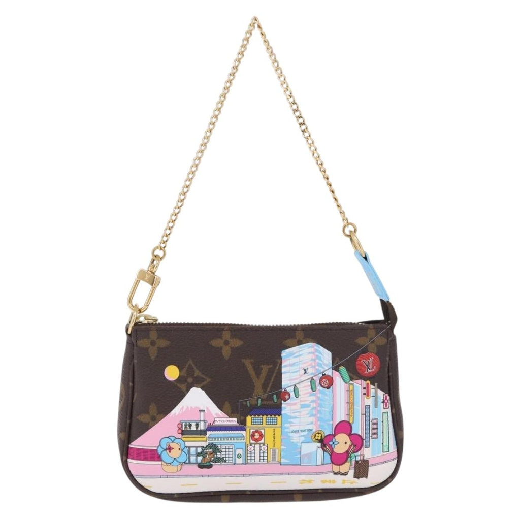 LOUIS VUITTON Vivienne Mini Pochette Accessoires Pouch M81637 LV Auth 210260SM