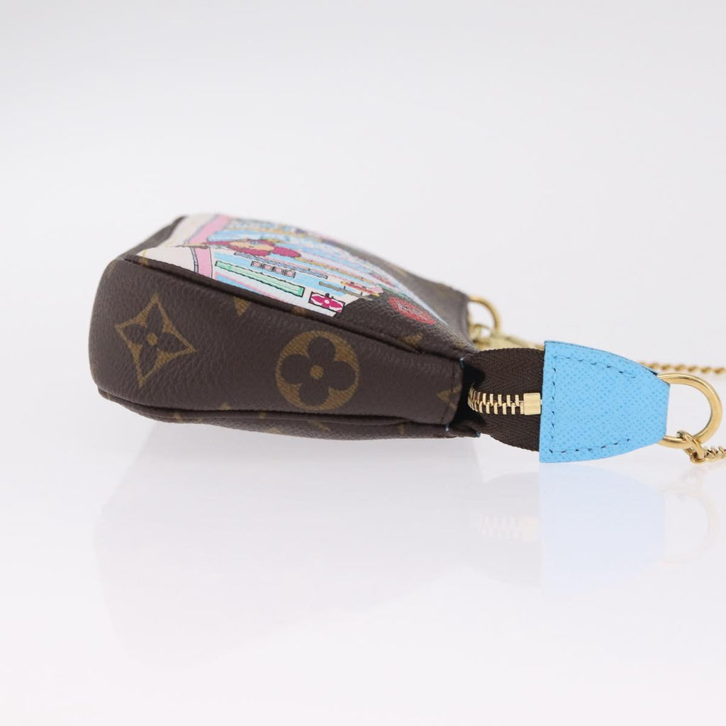 LOUIS VUITTON Vivienne Mini Pochette Accessoires Pouch M81637 LV Auth 210260SM