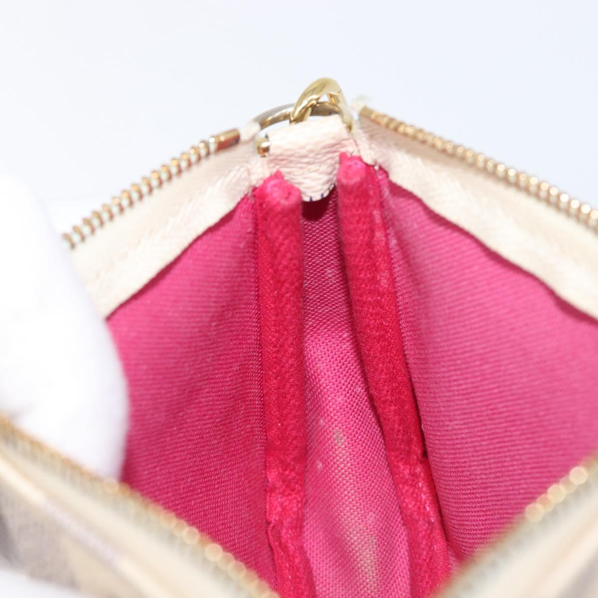 LOUIS VUITTON Vivienne Mini Pochette Accessoires Pouch N60487 LV Auth 210261M