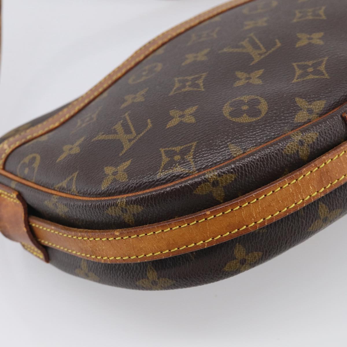 LOUIS VUITTON Monogram Jeune Fille MM Shoulder Bag M51226 LV Auth 210279