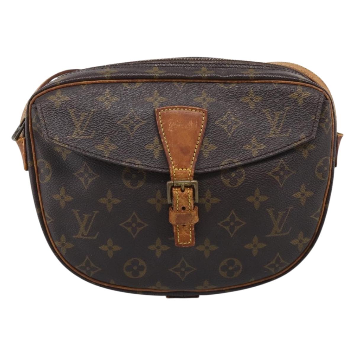 LOUIS VUITTON Monogram Jeune Fille MM Shoulder Bag M51226 LV Auth 210279
