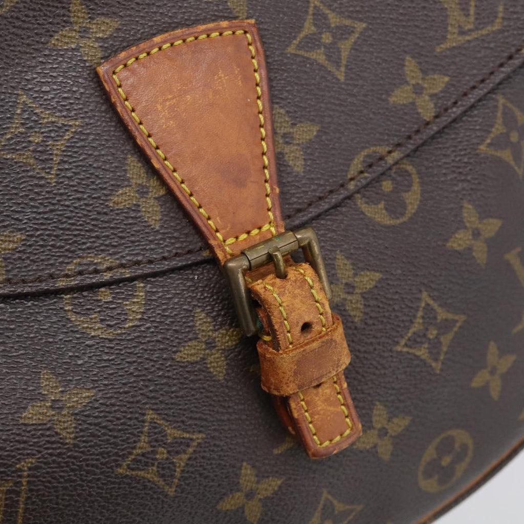 LOUIS VUITTON Monogram Jeune Fille MM Shoulder Bag M51226 LV Auth 210279