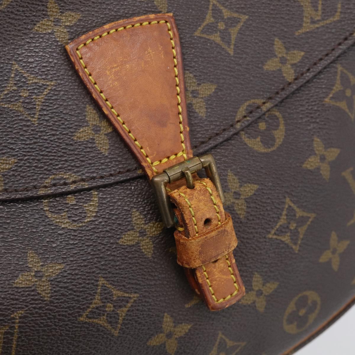 LOUIS VUITTON Monogram Jeune Fille MM Shoulder Bag M51226 LV Auth 210279