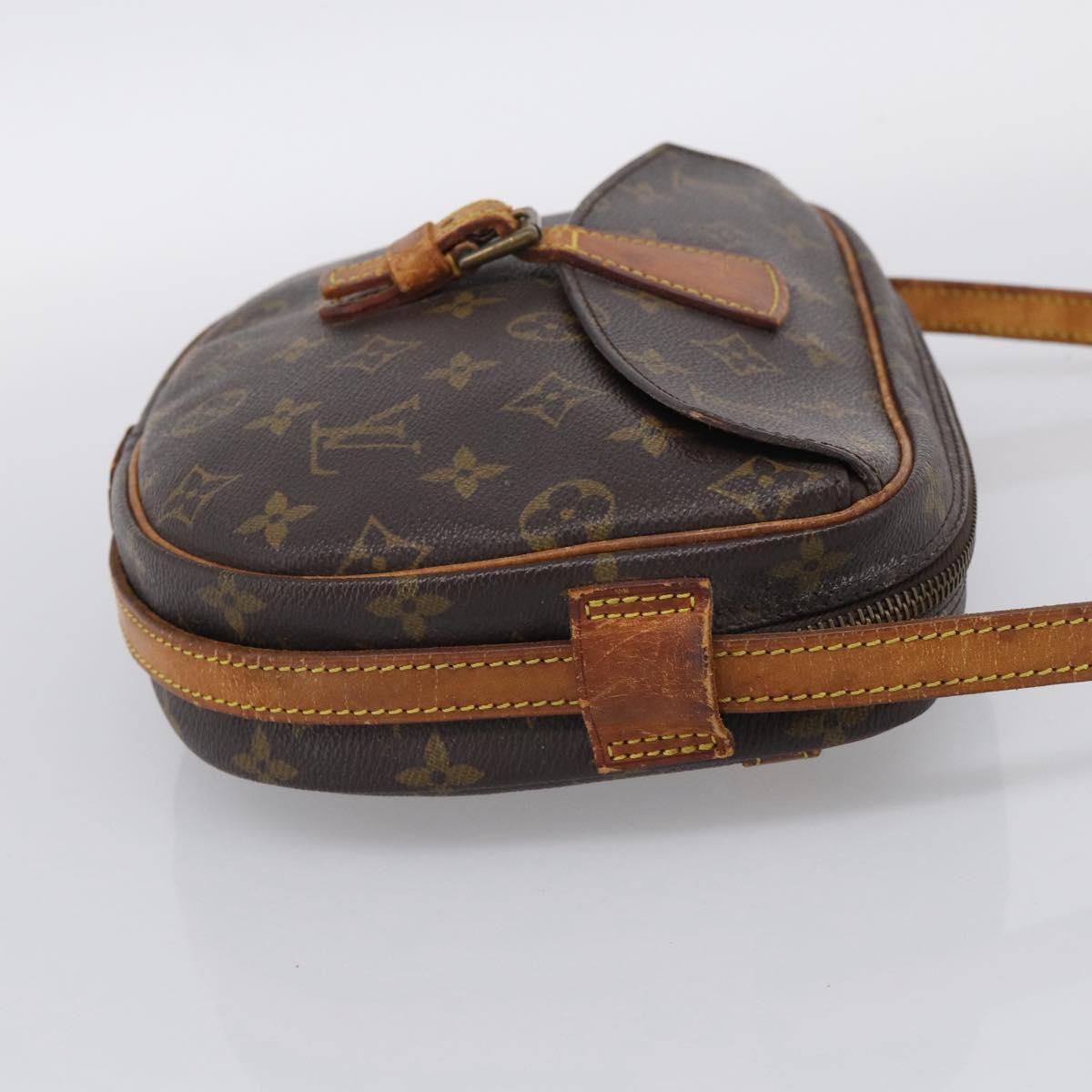 LOUIS VUITTON Monogram Jeune Fille MM Shoulder Bag M51226 LV Auth 210279