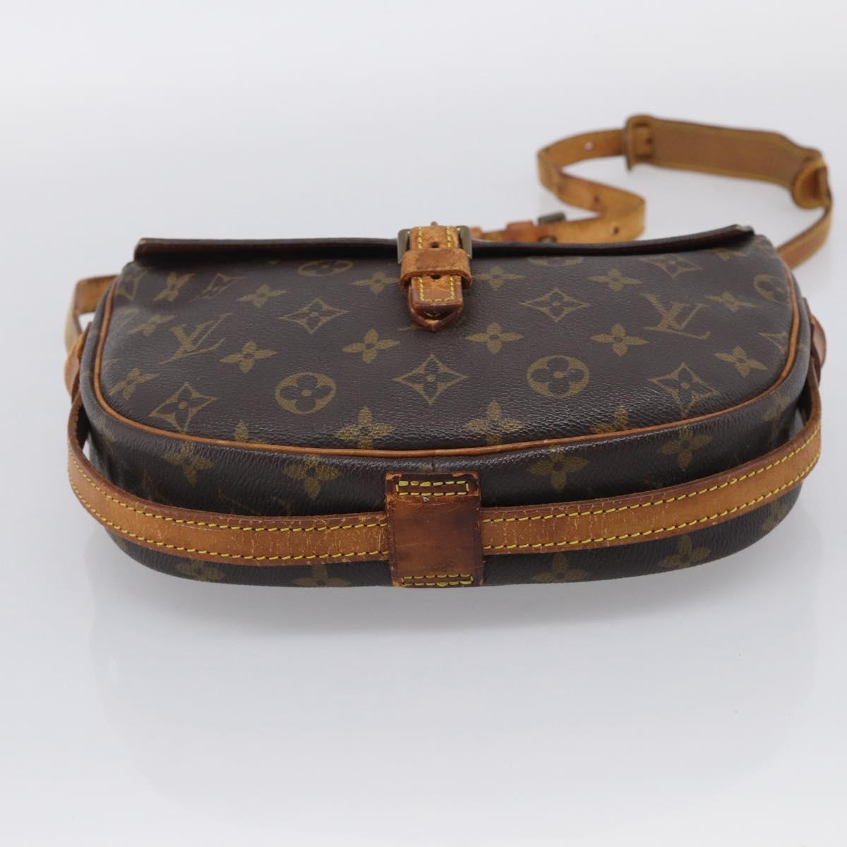 LOUIS VUITTON Monogram Jeune Fille MM Shoulder Bag M51226 LV Auth 210279