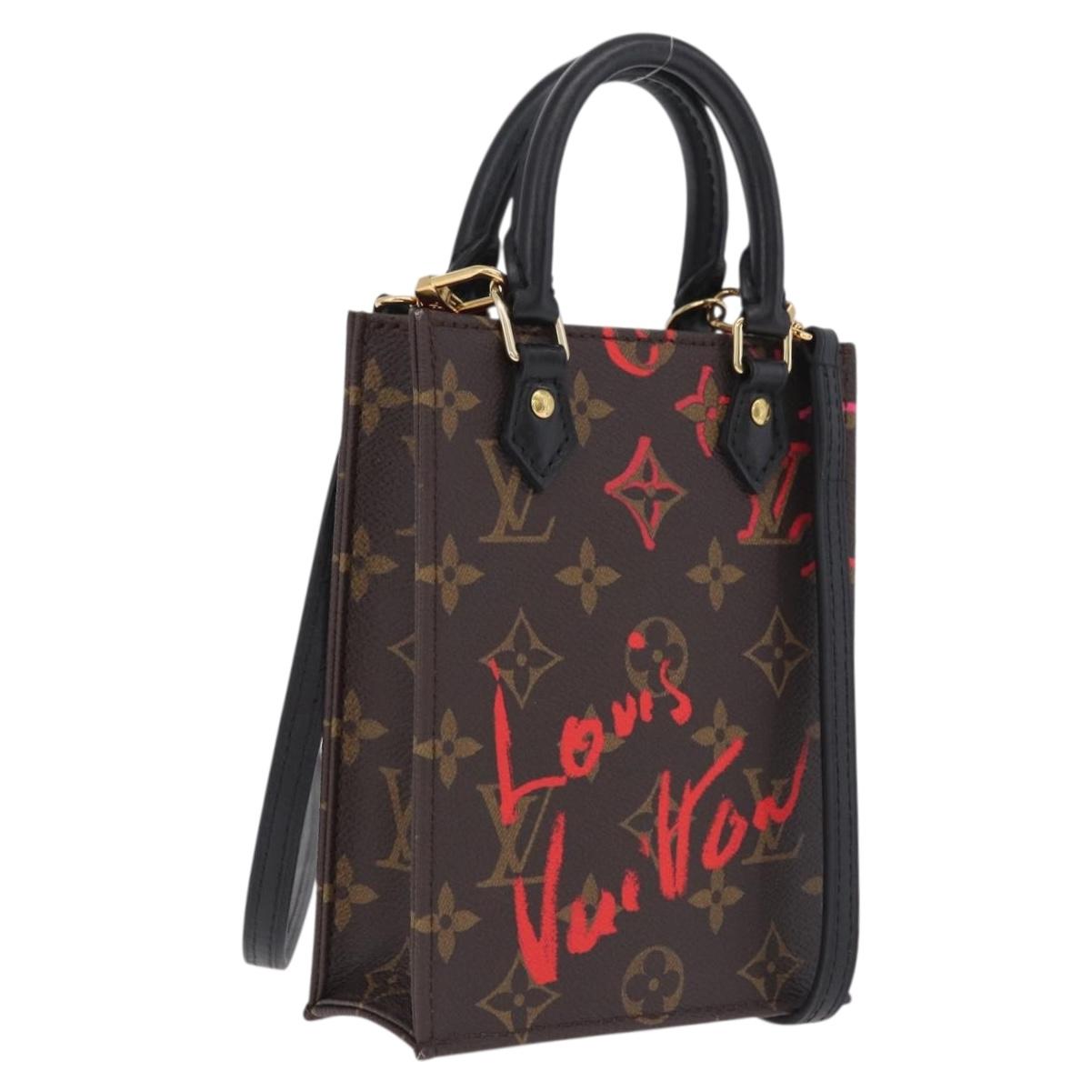 LOUIS VUITTON Monogram Fall in Love Petit Sac Plat 2way M80839 Auth 210364SAM