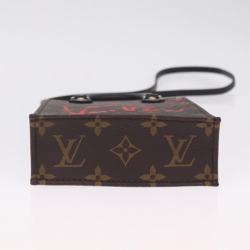 LOUIS VUITTON Monogram Fall in Love Petit Sac Plat 2way M80839 Auth 210364SAM