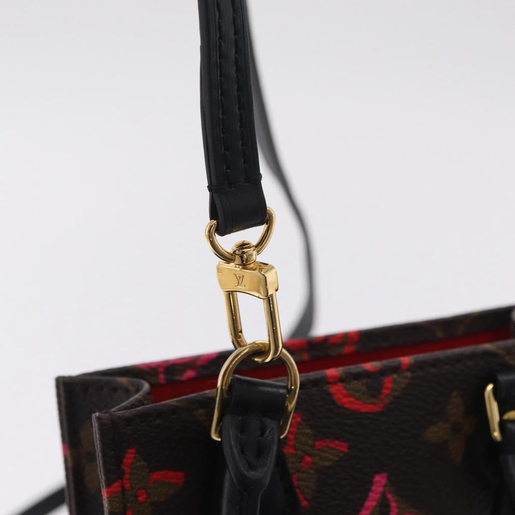 LOUIS VUITTON Monogram Fall in Love Petit Sac Plat 2way M80839 Auth 210364SAM