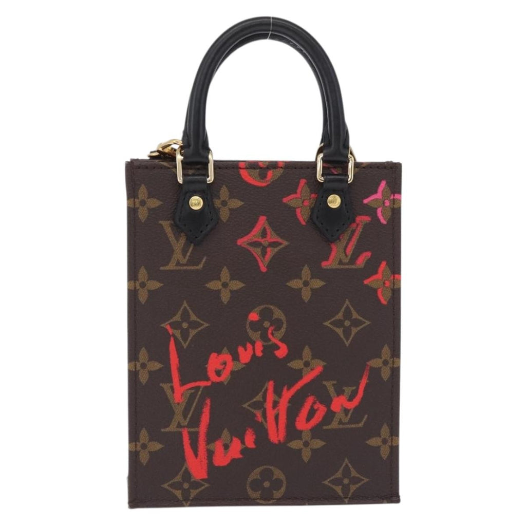 LOUIS VUITTON Monogram Fall in Love Petit Sac Plat 2way M80839 Auth 210364SAM