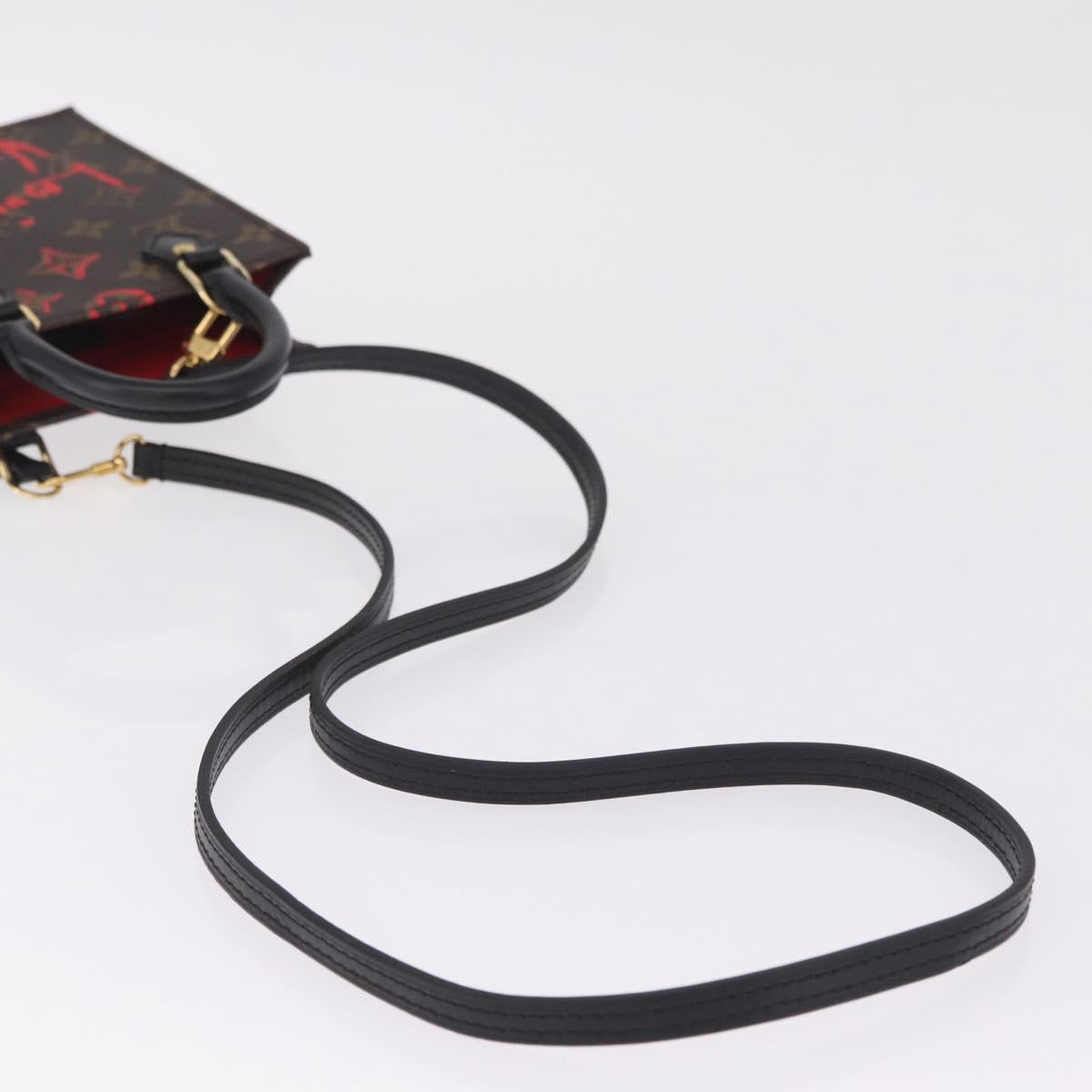 LOUIS VUITTON Monogram Fall in Love Petit Sac Plat 2way M80839 Auth 210364SAM