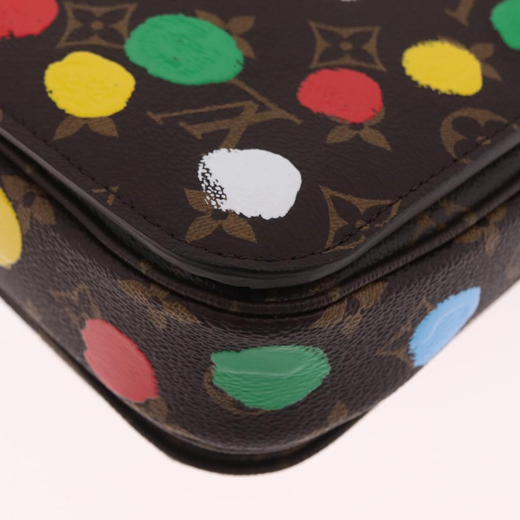 LOUIS VUITTON Monogram LVxYK Pochette Metis MM Hand Bag M46384 LV Auth 210366SAM