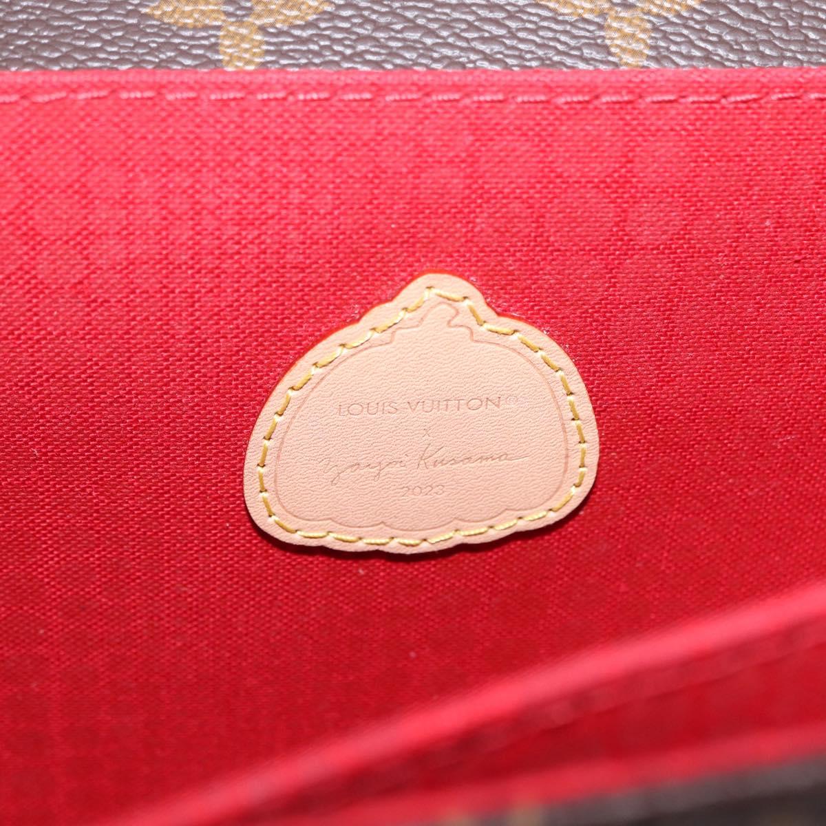 LOUIS VUITTON Monogram LVxYK Pochette Metis MM Hand Bag M46384 LV Auth 210366SAM