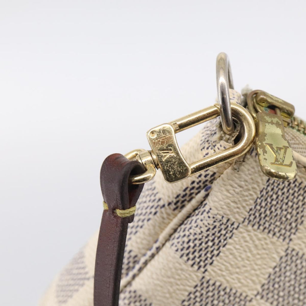 LOUIS VUITTON Damier Azur Pochette Accessoires Pouch N51986 LV Auth 210369