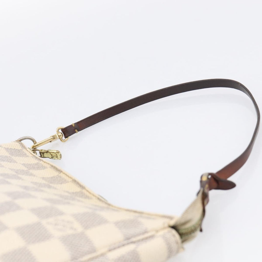 LOUIS VUITTON Damier Azur Pochette Accessoires Pouch N51986 LV Auth 210369