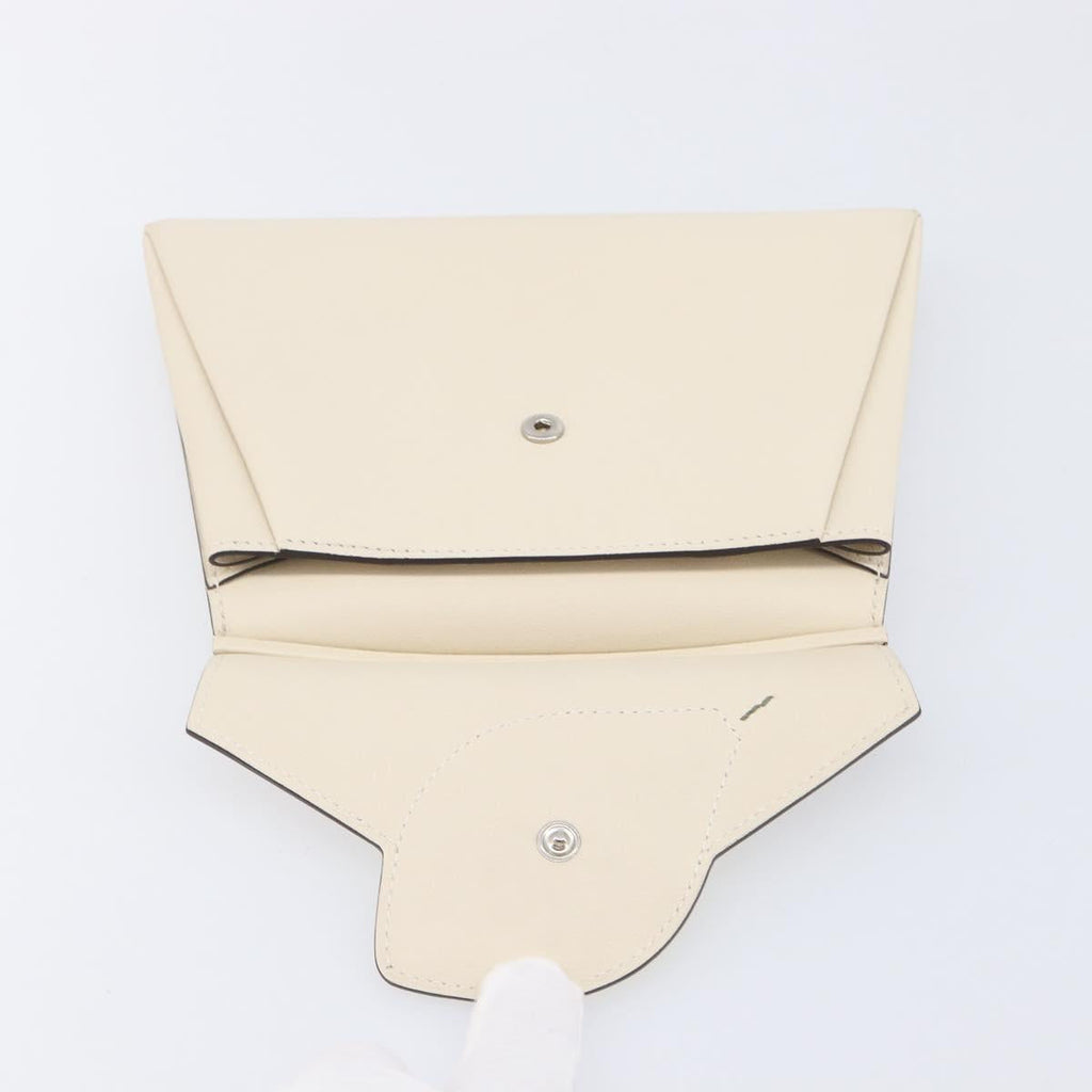 HERMES Tutti Frutti Pouch Leather Ivory Auth 210818SAM