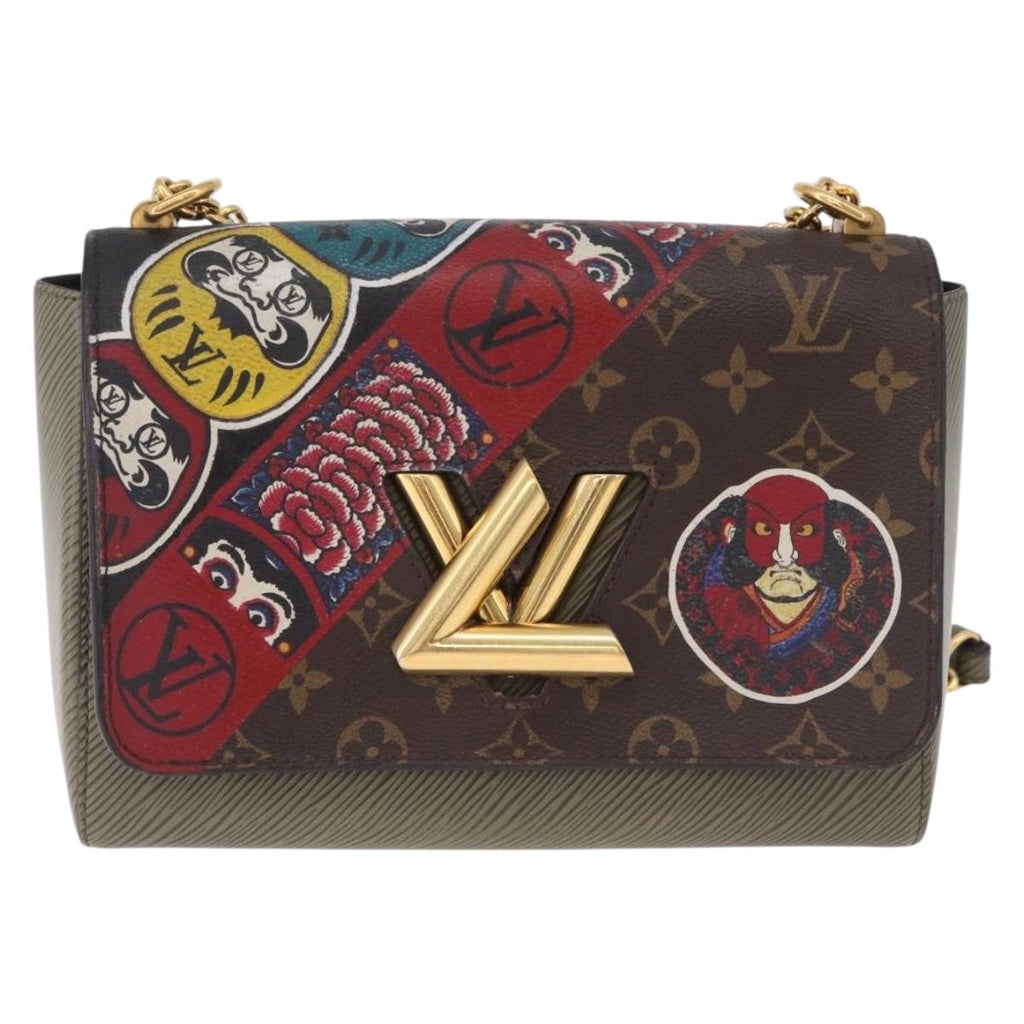 LOUIS VUITTON Kabuki Yamamoto Hirosai Twist MM Bag M67270 LV Auth 210825M