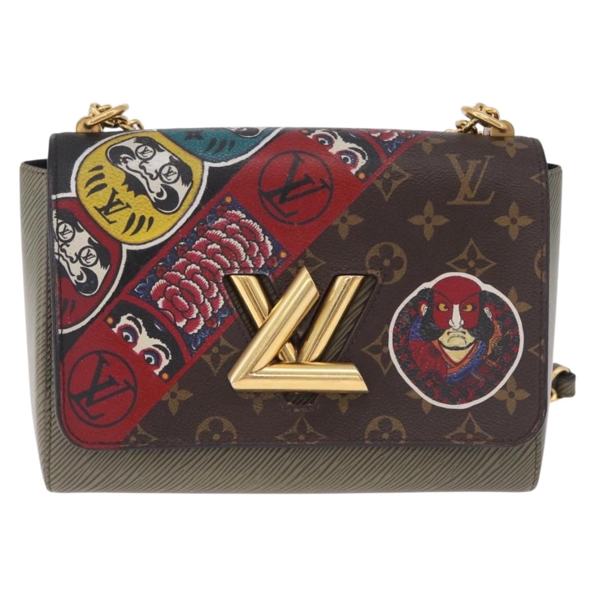 LOUIS VUITTON Kabuki Yamamoto Hirosai Twist MM Bag M67270 LV Auth 210825M