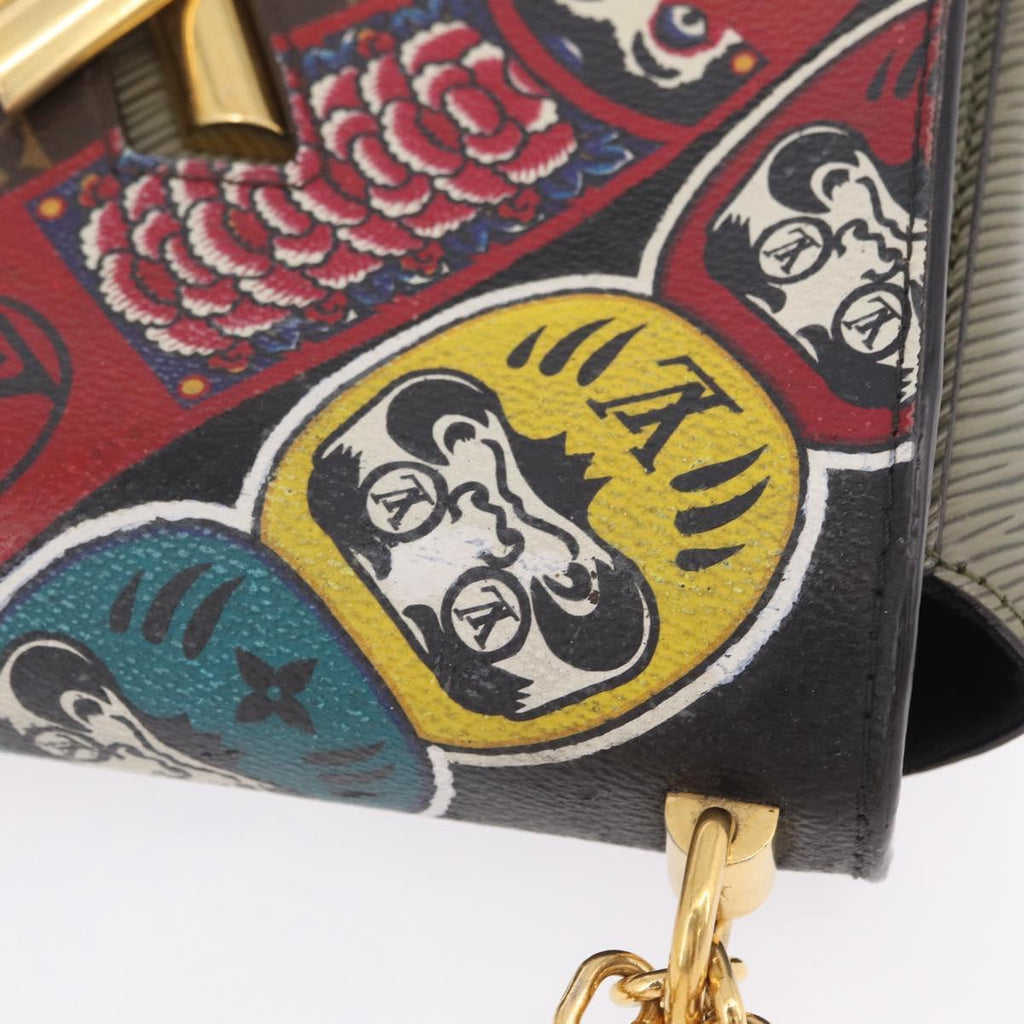 LOUIS VUITTON Kabuki Yamamoto Hirosai Twist MM Bag M67270 LV Auth 210825M