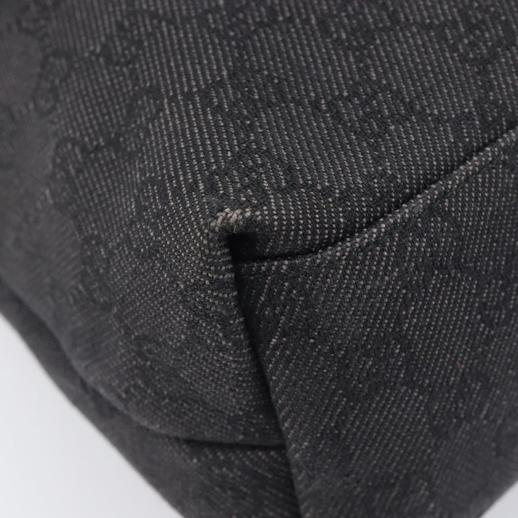 GUCCI GG Canvas Shoulder Bag Outlet Black 272351 Auth 210829A