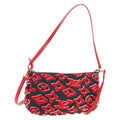 LOUIS VUITTON LVxUF Pochette Accessoires Bag Leather Red M45548 LV Auth 210872SM