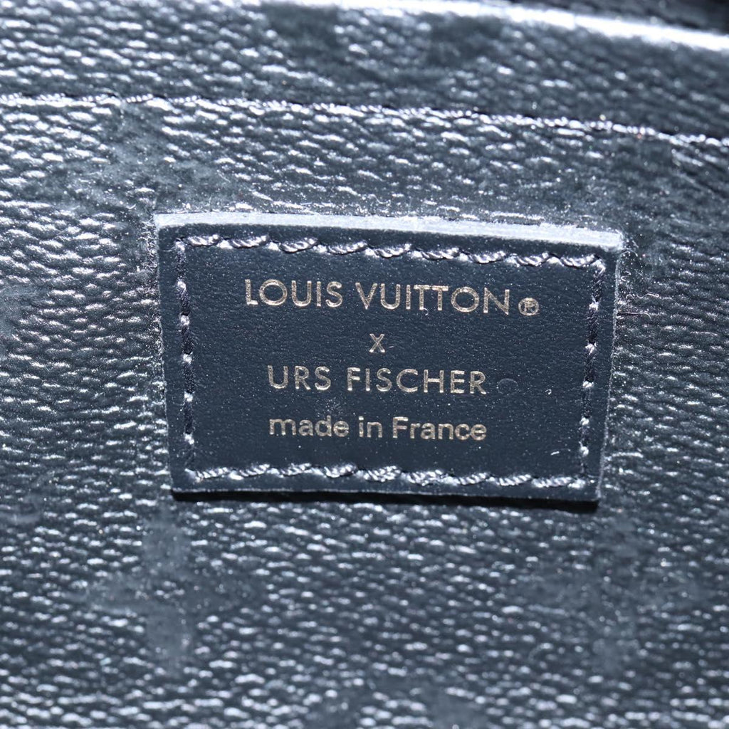 LOUIS VUITTON LVxUF Pochette Accessoires Bag Leather Red M45548 LV Auth 210872SM