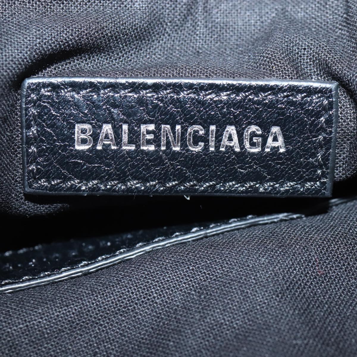 Balenciaga Luca Gol XS Shoulder Bag Leather Pink Silver 671309 Auth 210873M