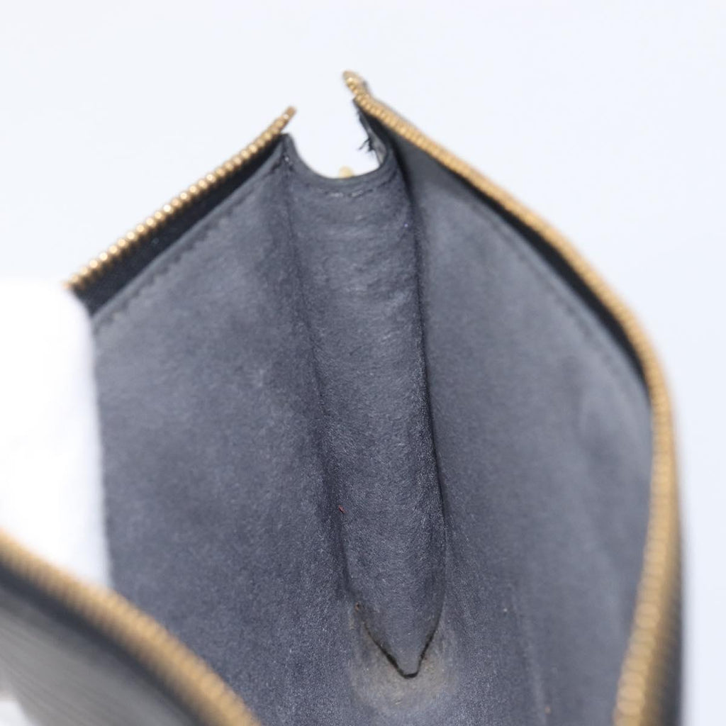LOUIS VUITTON Epi Pochette Accessoires Pouch Black M52982 LV Auth 210879V