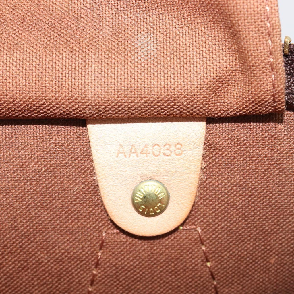 LOUIS VUITTON Monogram Graffiti Speedy 30 Bag Orange M93705 LV Auth 210903SAV