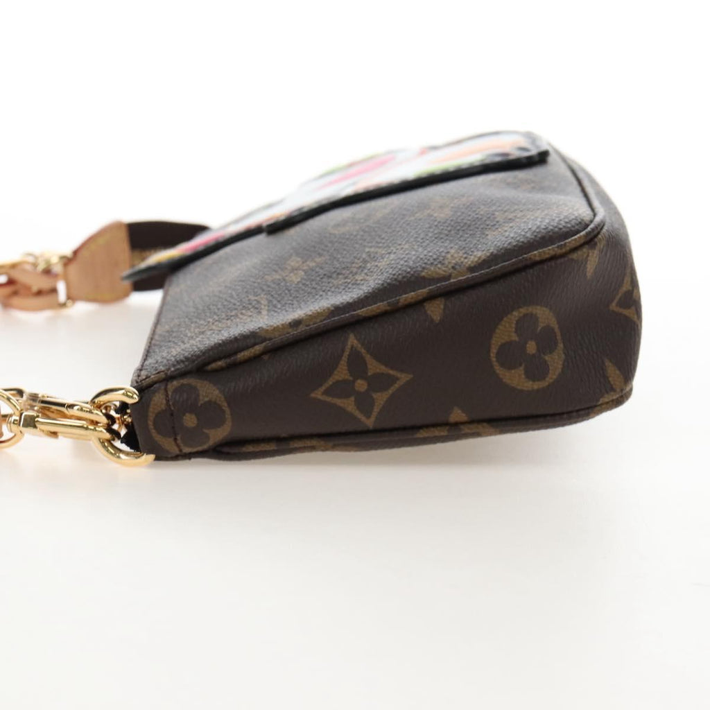 LOUIS VUITTON Panda LVxTM Pochette Accessoires Bag M13440 LV Auth 210905SM