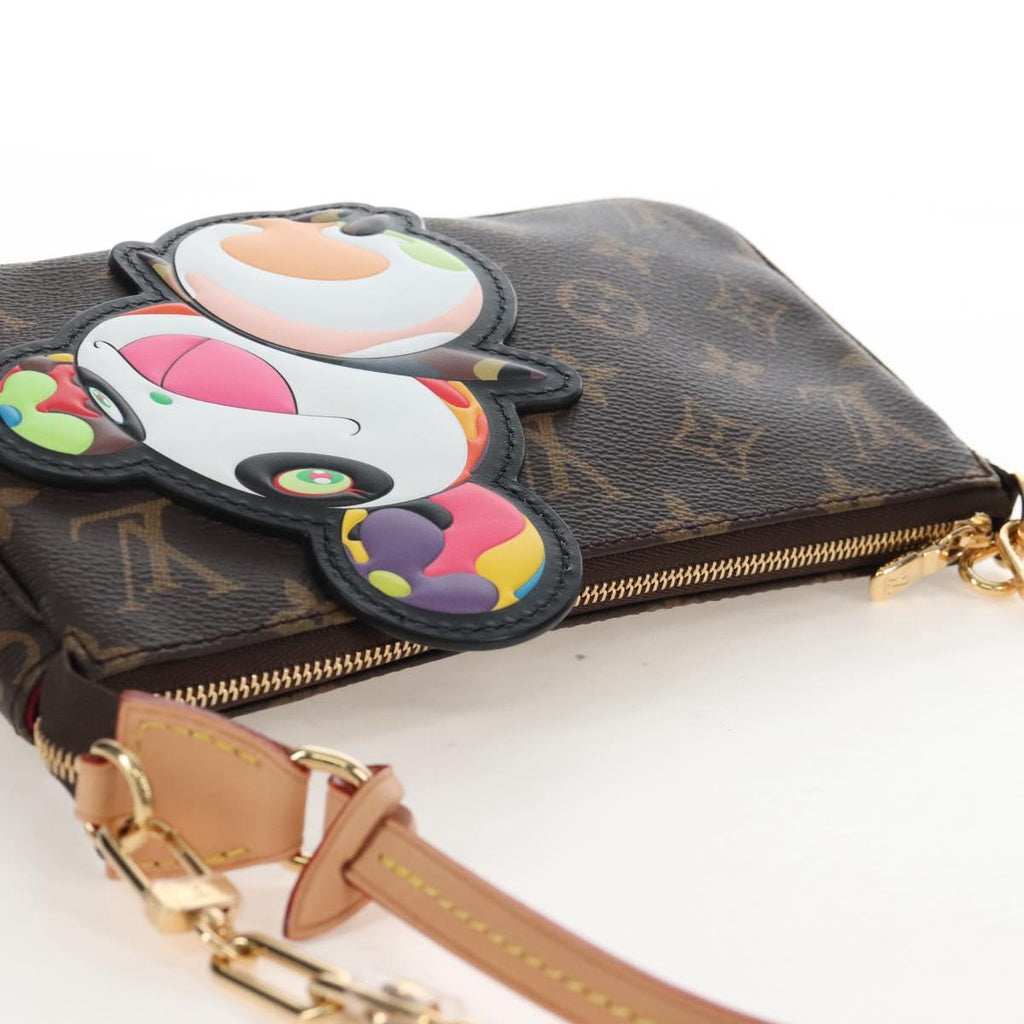 LOUIS VUITTON Panda LVxTM Pochette Accessoires Bag M13440 LV Auth 210905SM