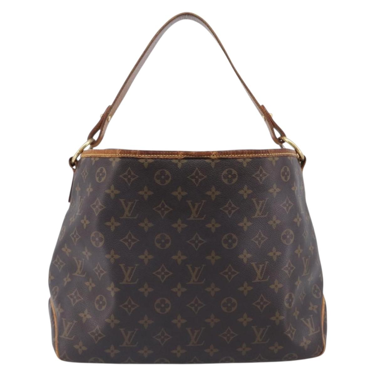 LOUIS VUITTON Monogram Delightful MM Shoulder Bag M50156 LV Auth 210912A