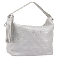 LOUIS VUITTON Monogram Shimmer Halo Bag Silver Argent M95819 LV Auth 210920M