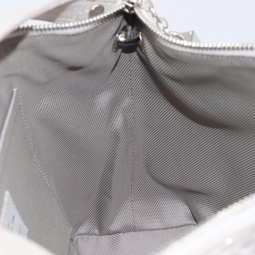 LOUIS VUITTON Monogram Shimmer Halo Bag Silver Argent M95819 LV Auth 210920M