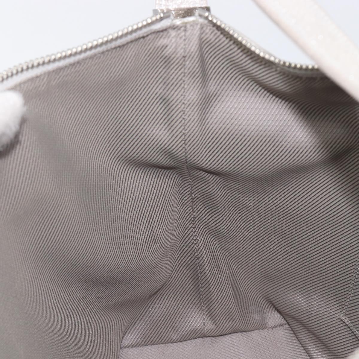 LOUIS VUITTON Monogram Shimmer Halo Bag Silver Argent M95819 LV Auth 210920M