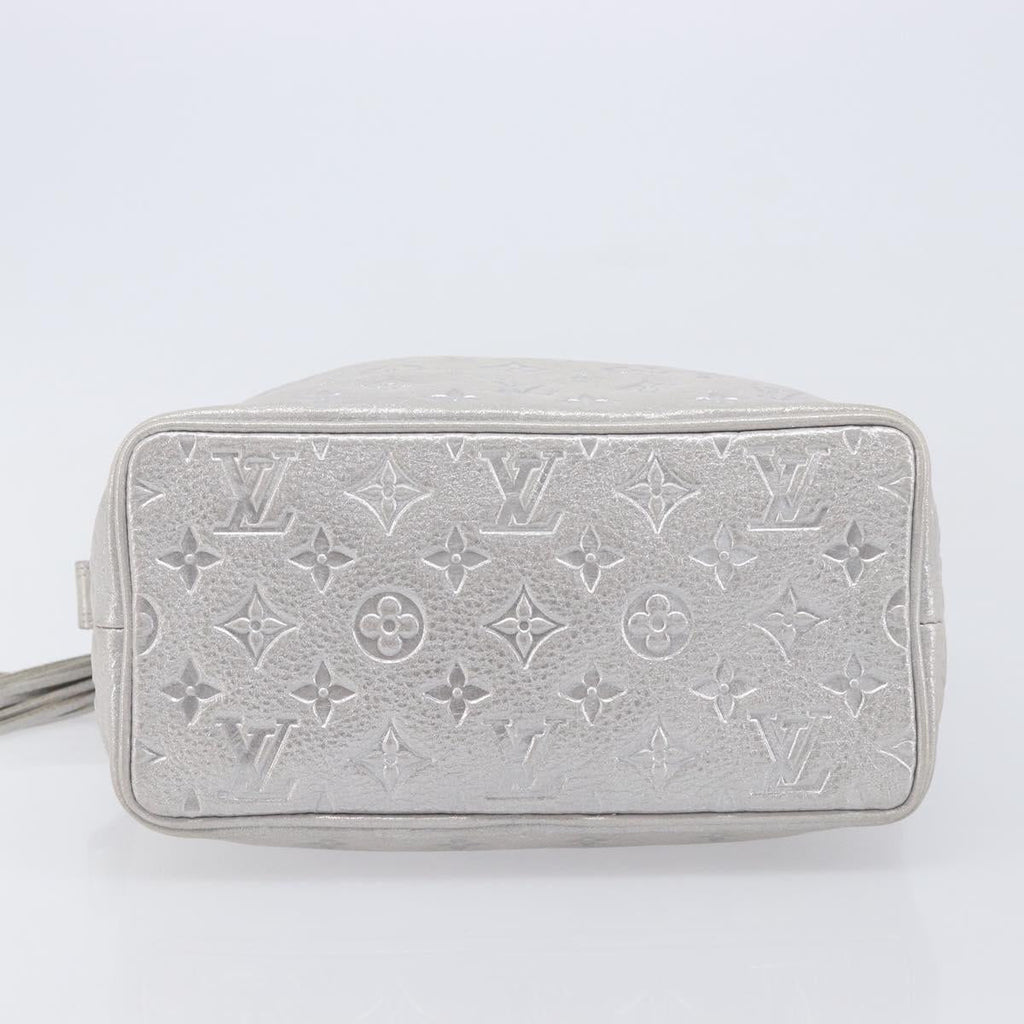 LOUIS VUITTON Monogram Shimmer Halo Bag Silver Argent M95819 LV Auth 210920M