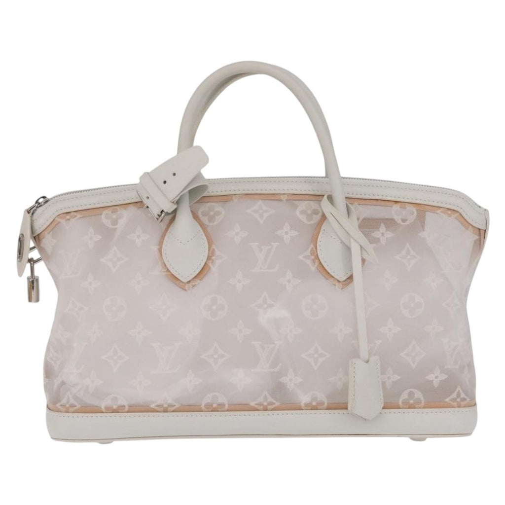 LOUIS VUITTON Monogram Transparency Lockit Eastwest Bag M40701 LV Auth 210921SAM