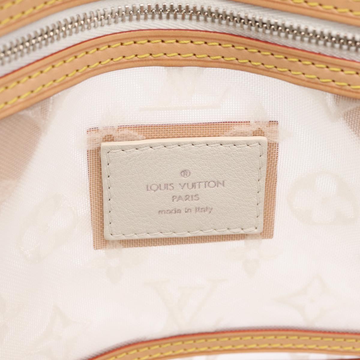 LOUIS VUITTON Monogram Transparency Lockit Eastwest Bag M40701 LV Auth 210921SAM
