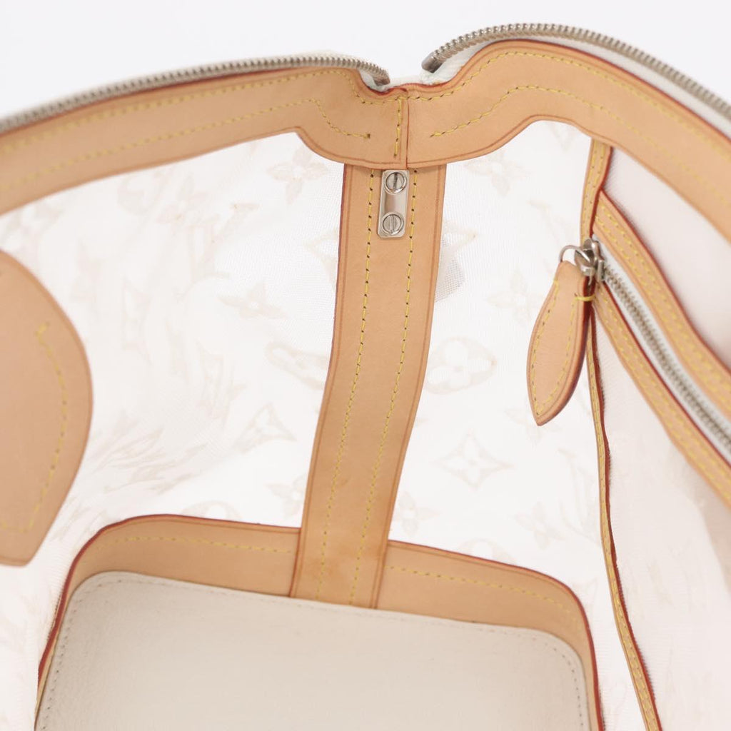 LOUIS VUITTON Monogram Transparency Lockit Eastwest Bag M40701 LV Auth 210921SAM