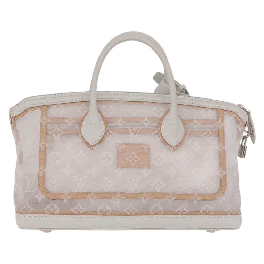 LOUIS VUITTON Monogram Transparency Lockit Eastwest Bag M40701 LV Auth 210921SAM