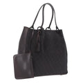 GUCCI GG Canvas Tote Bag Black 101920 Auth 210940A