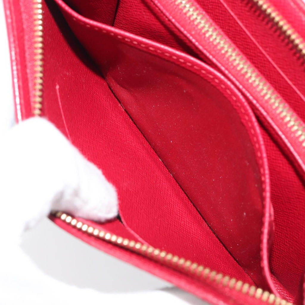 LOUIS VUITTON Monogram Cherry Porte Monnaie Zip Long Wallet M95006 Auth 210961M